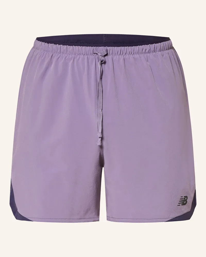 New Balance 2-In-1-Laufshorts Rc Essential lila Lila