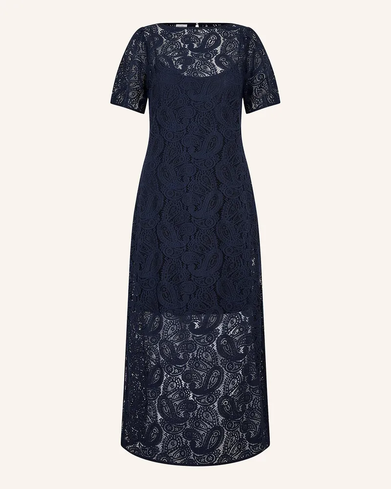 Baum und Pferdgarten Spitzenkleid ADELENE Dunkelblau