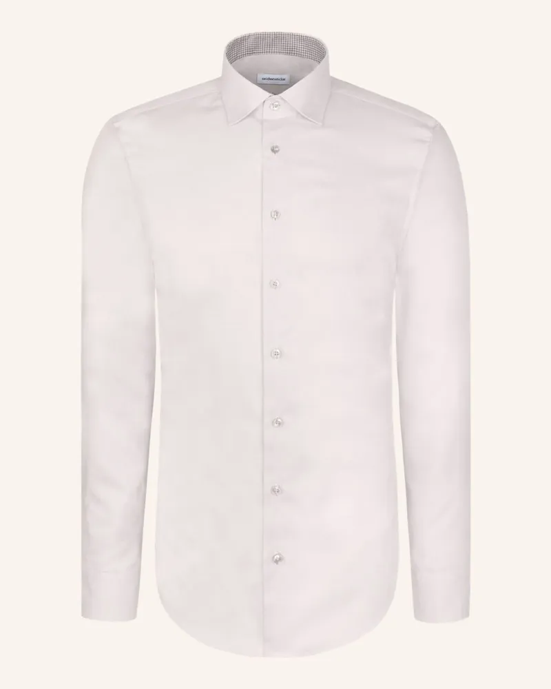 Seidensticker Business Hemd Slim Fit Beige