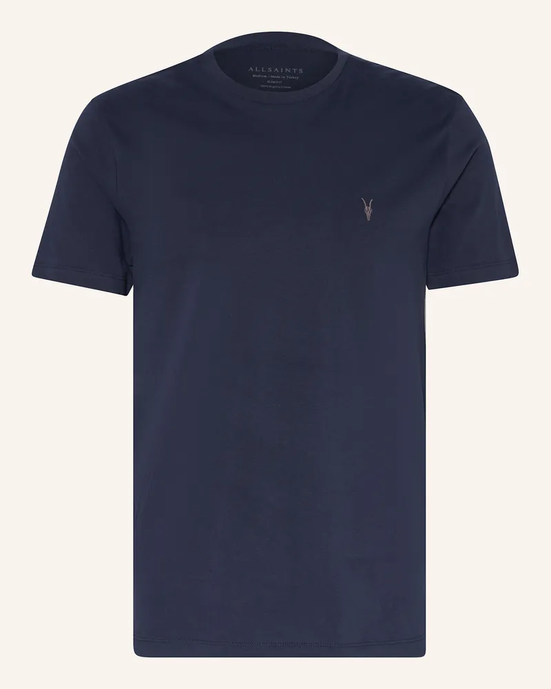 AllSaints T-Shirt Brace blau Dunkelblau