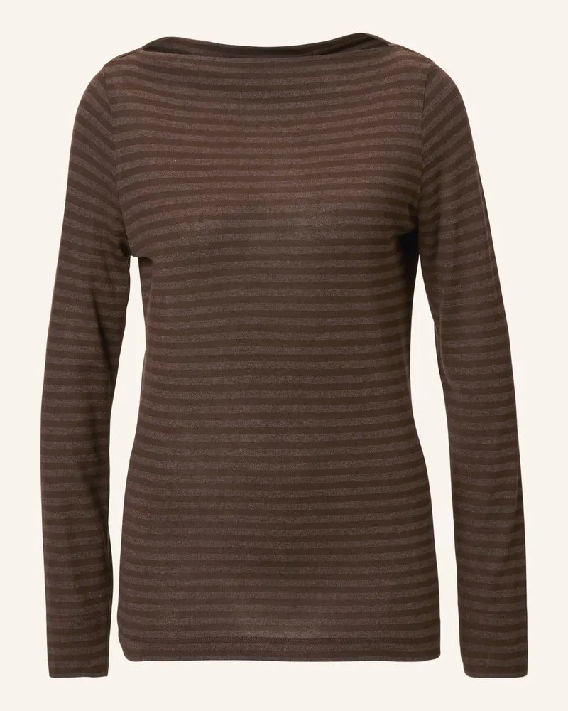 Marc O'Polo Longsleeve Dunkelbraun