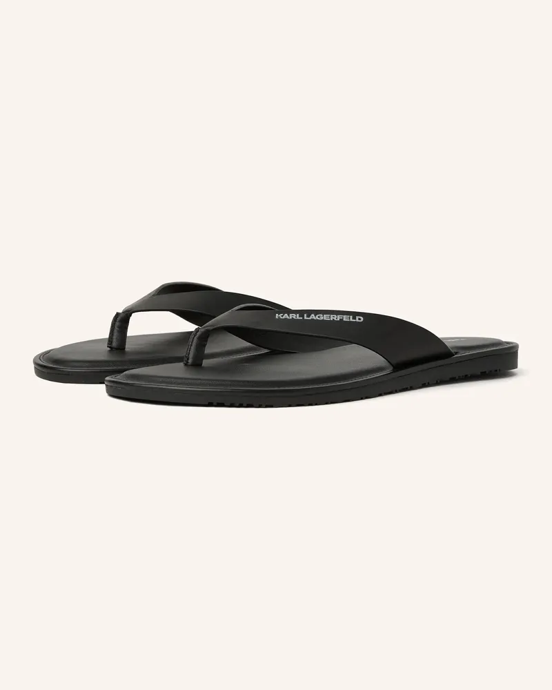 Karl Lagerfeld Sandalen schwarz Schwarz