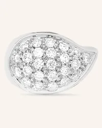 TAMARA COMOLLI Charm SIGNATURE DROP CLASP DIAMOND PAVÉ aus 18 Silber