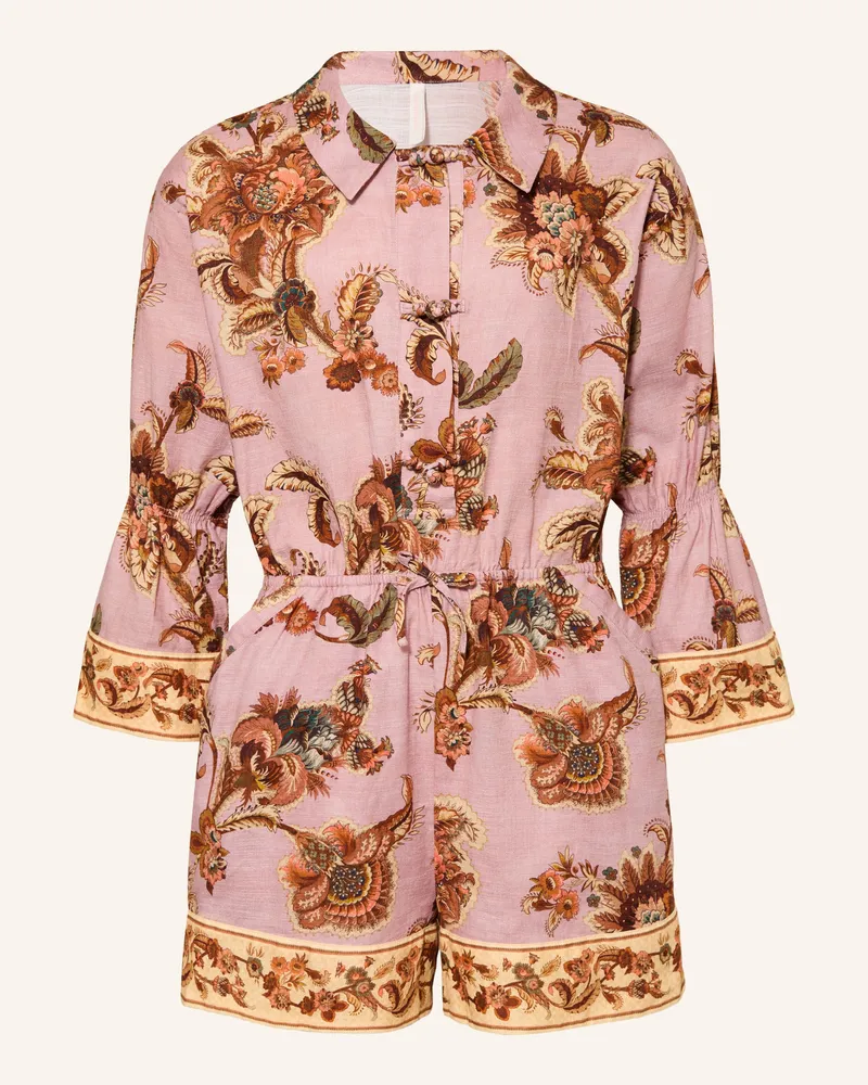 Zimmermann Jumpsuit Aster rosa Altrosa