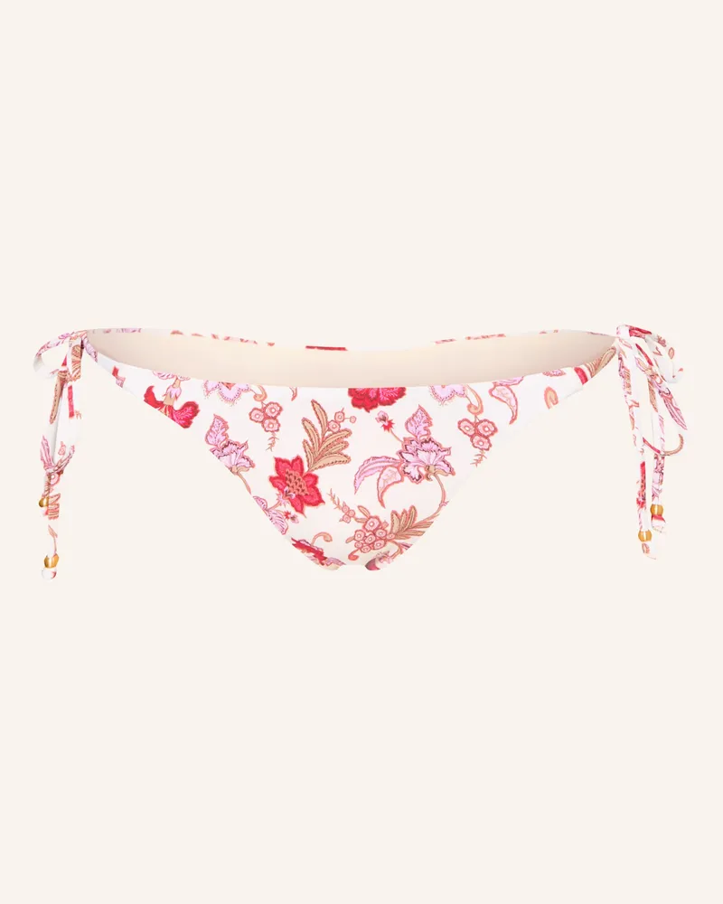 Seafolly Australia Brazilian-Bikini-Hose Summer Chintz rosa Ecru