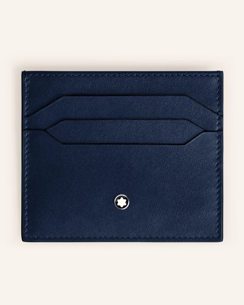 Montblanc Kartenetui Meisterstück blau Dunkelblau