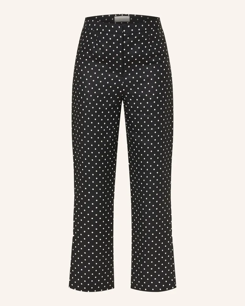 Faithfull The Brand 7/8-Hose Iria Aus Leinen schwarz Schwarz
