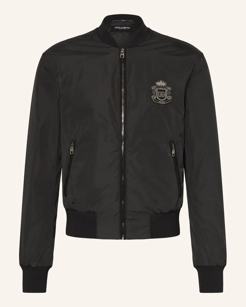 Dolce & Gabbana Blouson schwarz Schwarz