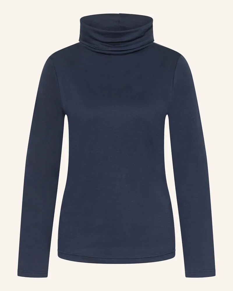Efixelle Rollkragenshirt Dunkelblau