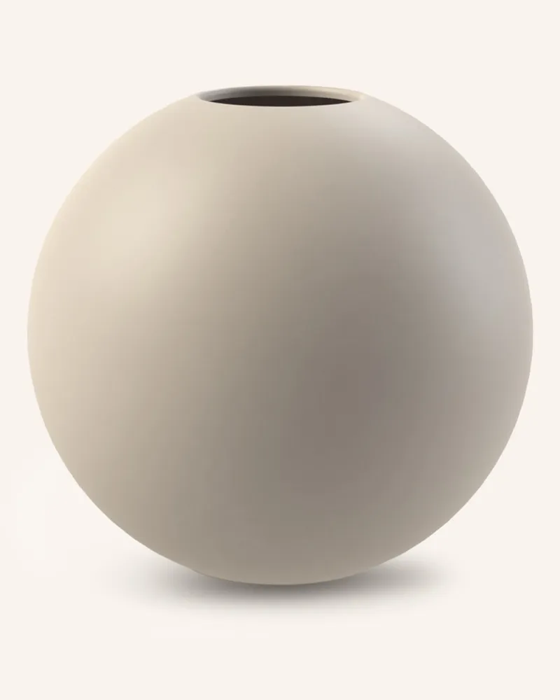 COOEE Design Vase BALL Hellbraun