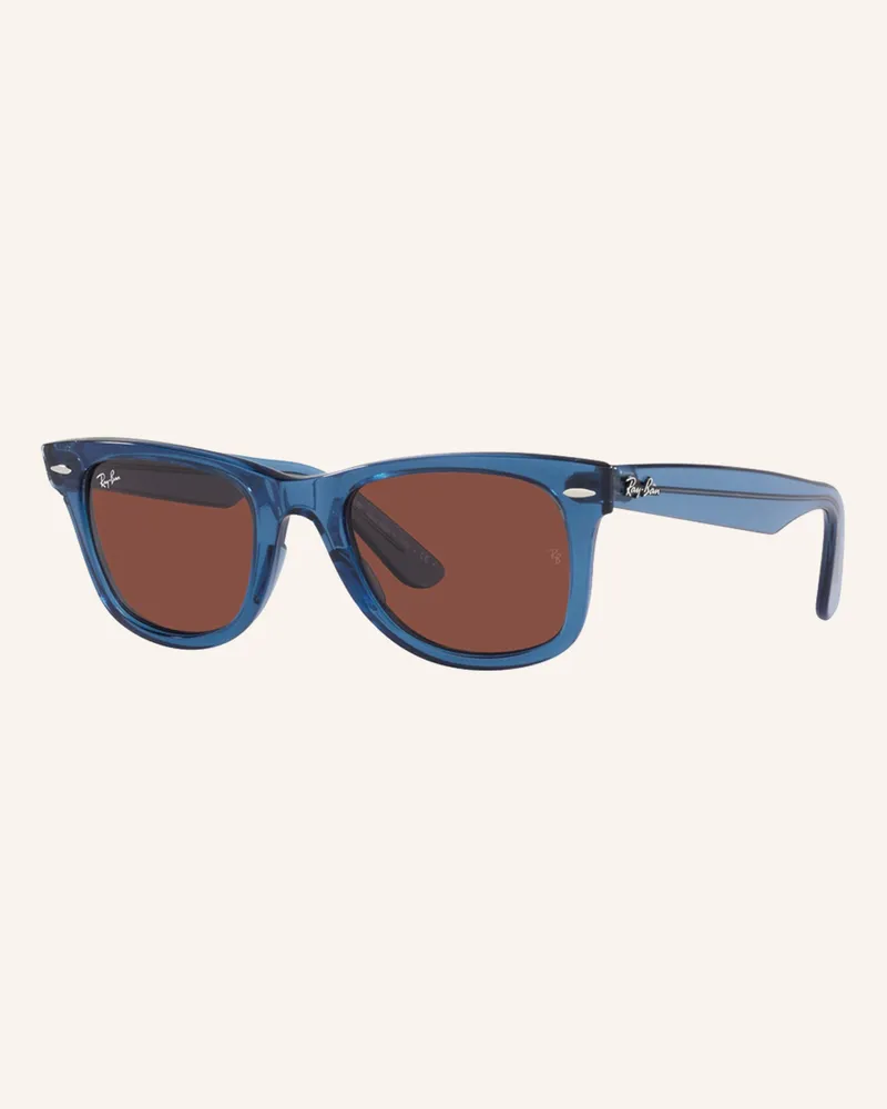 Ray Ban Sonnenbrille rb2140 Wayfarer blau 6587c5