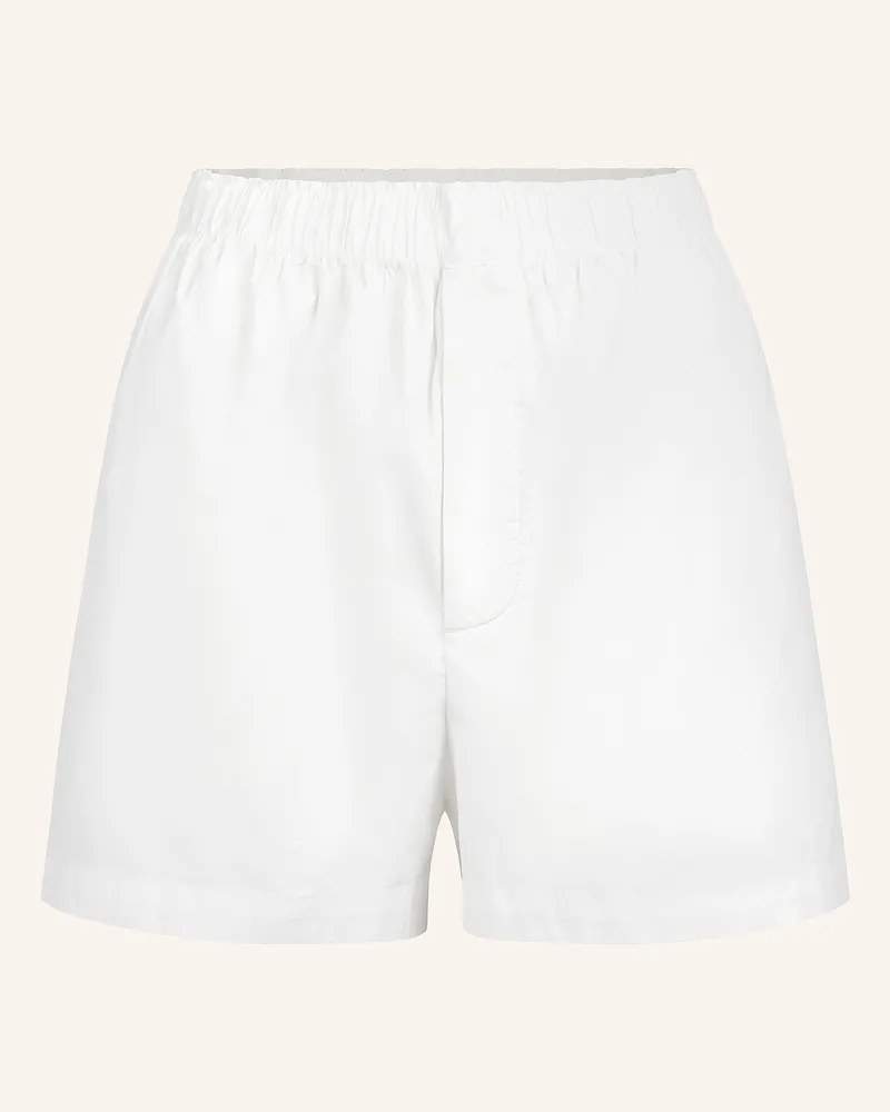 SKIMS Lounge-Shorts Cotton Poplin weiss Weiss