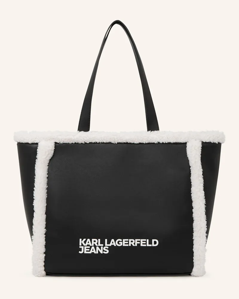 Karl Lagerfeld Handtasche Schwarz