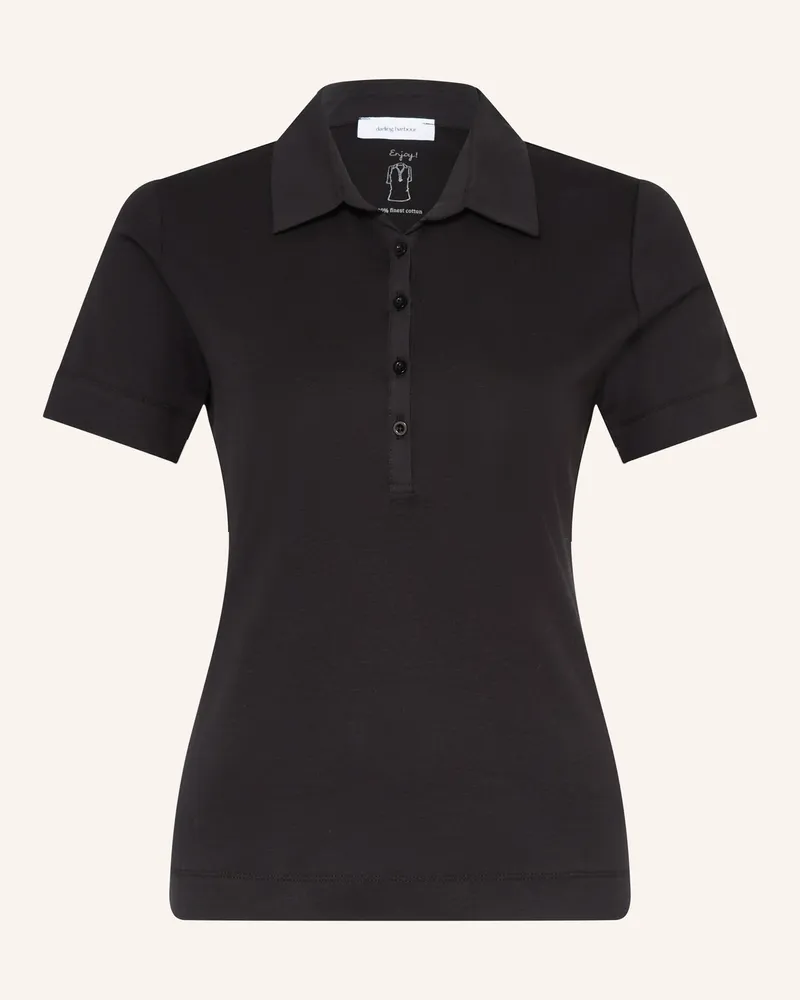 Darling Harbour Jersey-Poloshirt Black
