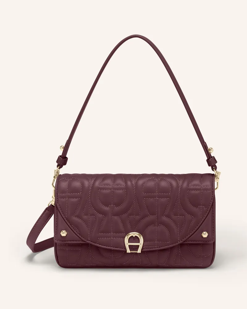 Aigner Umhängetasche Diadora rot Dunkelrot