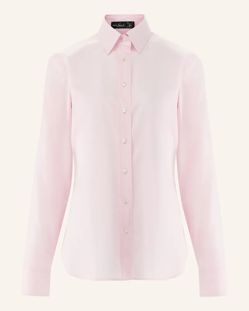 van Laack Bluse Modern Fit Rot