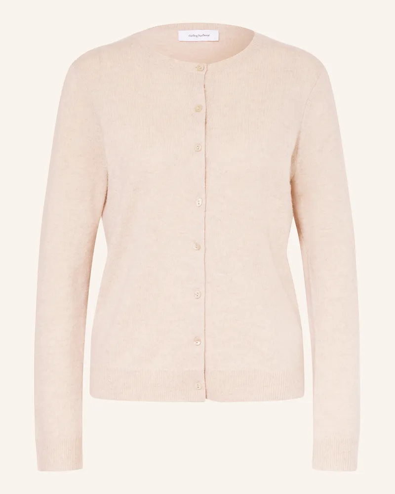 Darling Harbour Strickjacke aus Cashmere Hafer