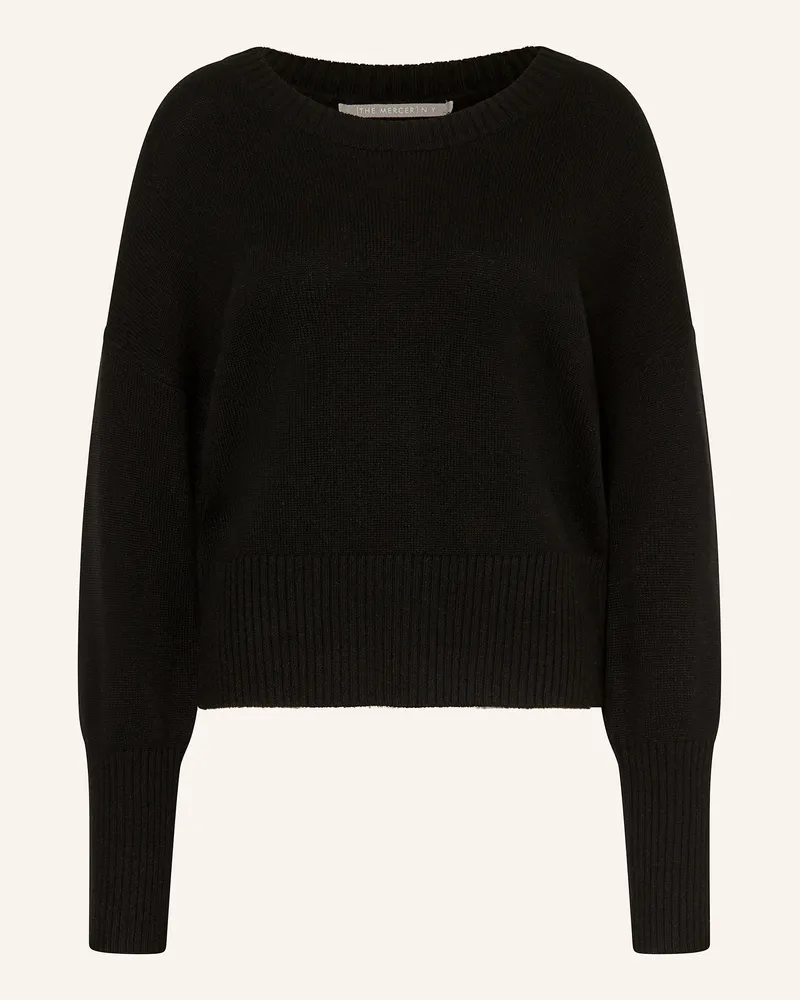 (THE MERCER) N.Y. Cashmere-Pullover Schwarz