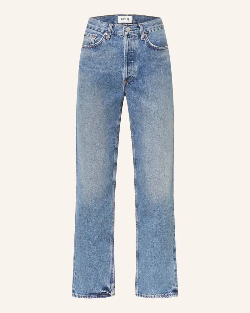 AGOLDE Straight Jeans Lana blau Lbr