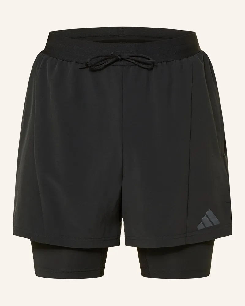 adidas Trainingsshorts d4t schwarz Schwarz