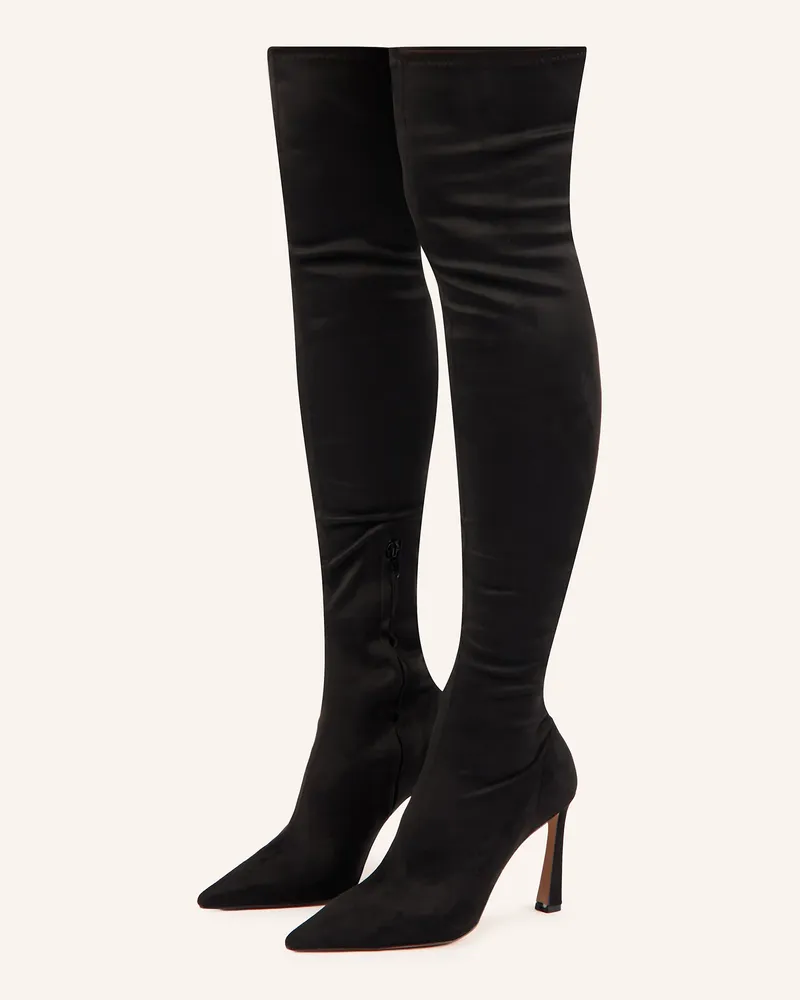 Bianca Di Overknee-Stiefel schwarz Schwarz