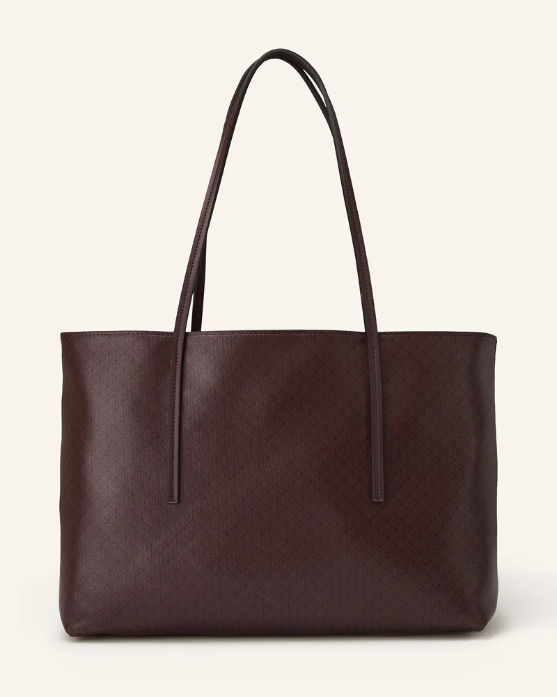 Calvin Klein Shopper mit Pouch Dunkelrot