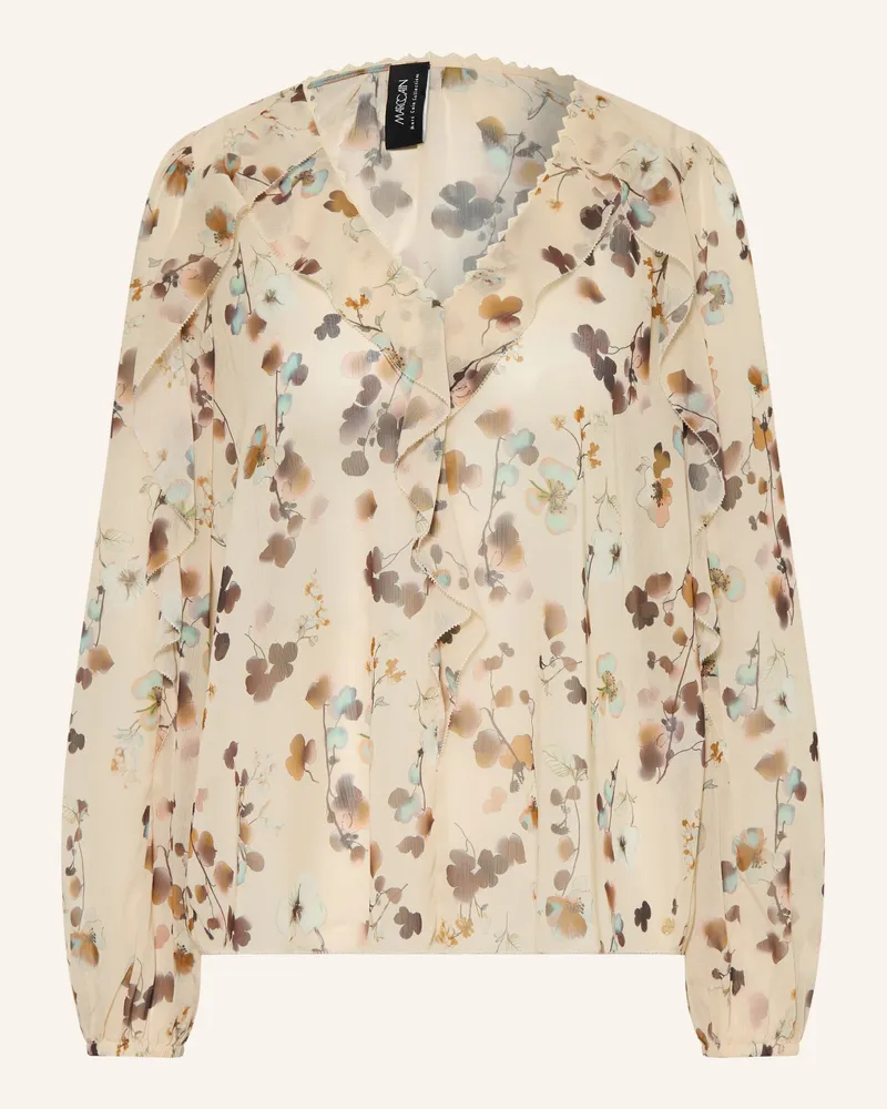 Marc Cain Blusenshirt Mit Volants gelb 126