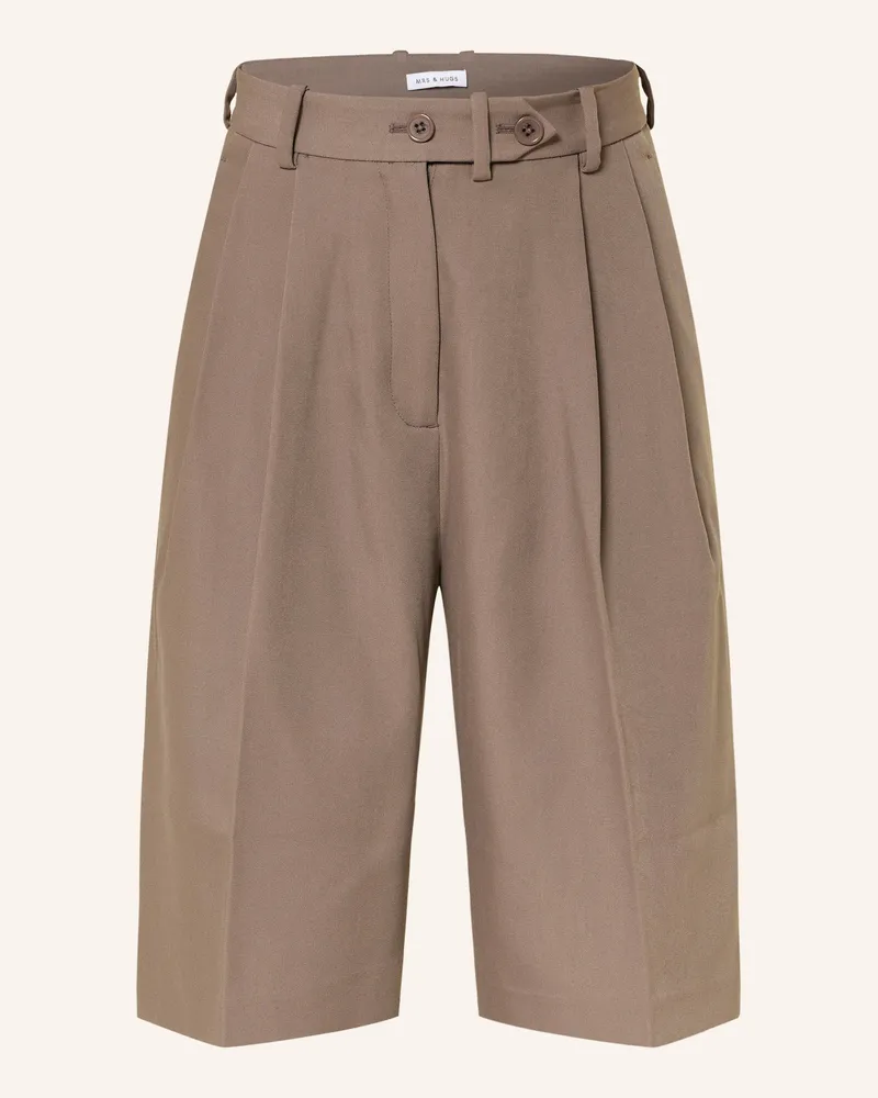 Mrs & HUGS Bermudas gruen Khaki