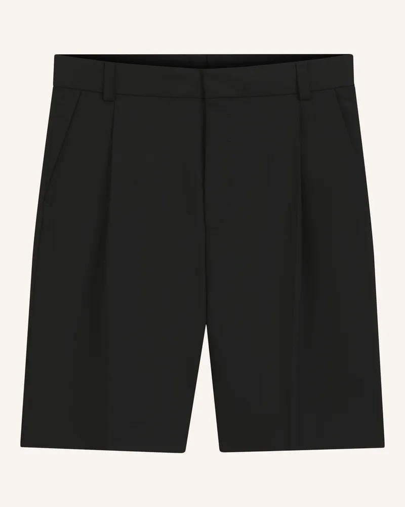 HUGO BOSS Kurze Hose fery261x Relaxed Fit schwarz Schwarz