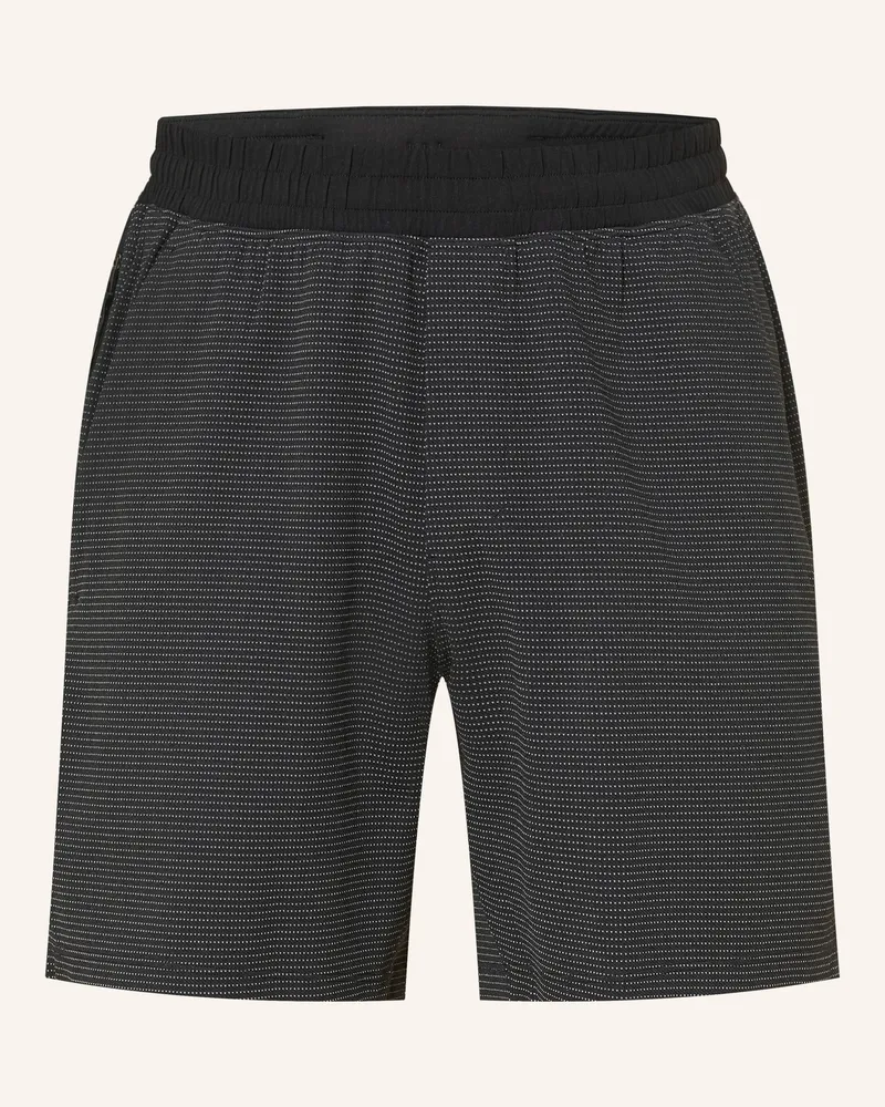 LULULEMON Laufshorts Pace Breaker Reflective schwarz Schwarz