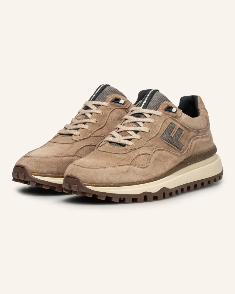Floris van Bommel Sneaker De Gripper 01 braun Hellbraun