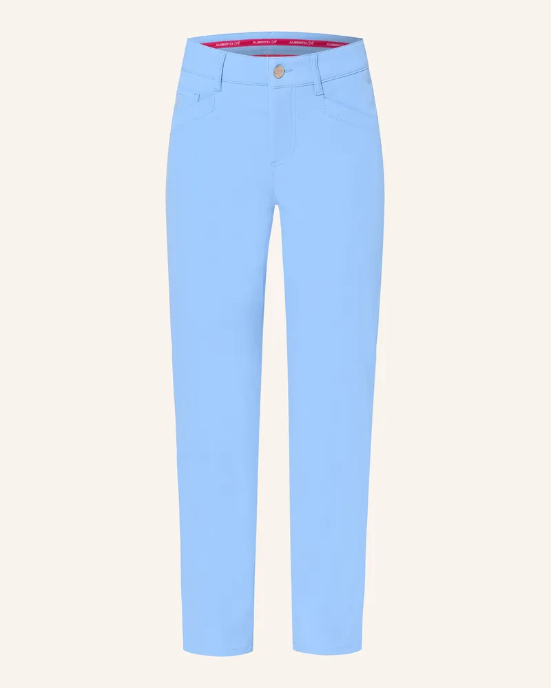 Alberto 7/8-Golfhose JANA Blau