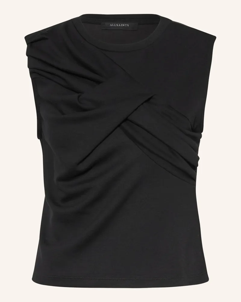 AllSaints Top Nella schwarz Schwarz