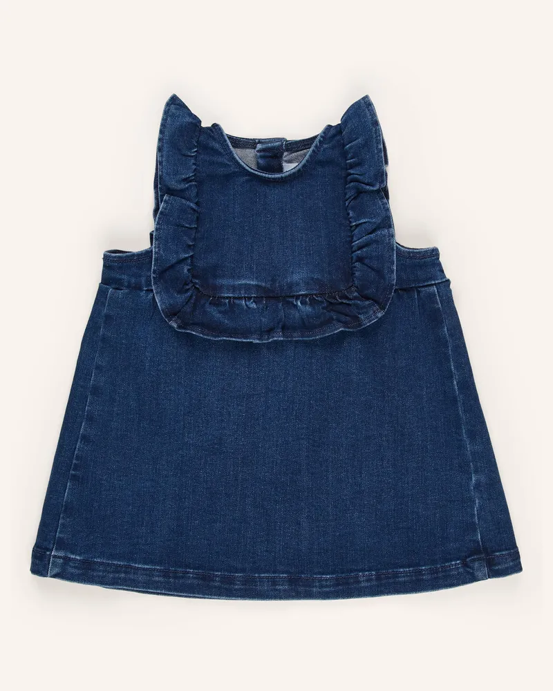 Petit Bateau Jeanskleid Dunkelblau