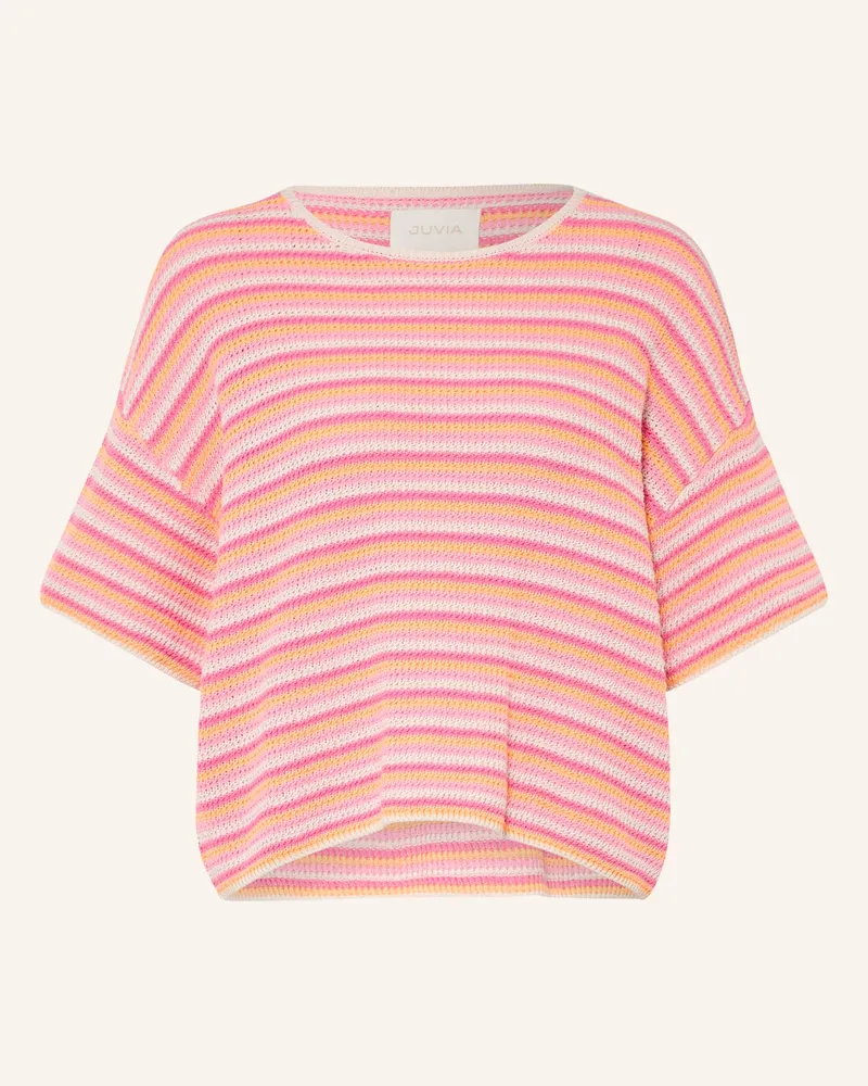 Juvia Strickshirt Vineta pink Pink