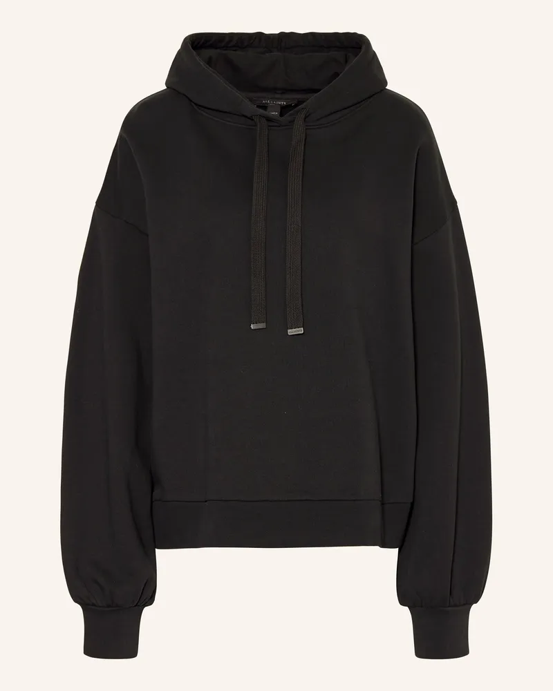 AllSaints Hoodie ZINC RHIAN mit Schmucksteinen Schwarz