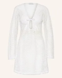 Seafolly Australia Strandkleid MESH EFFECT Weiss