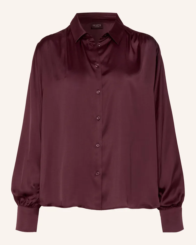 DESOTO Hemdbluse Lena rot Dunkelrot