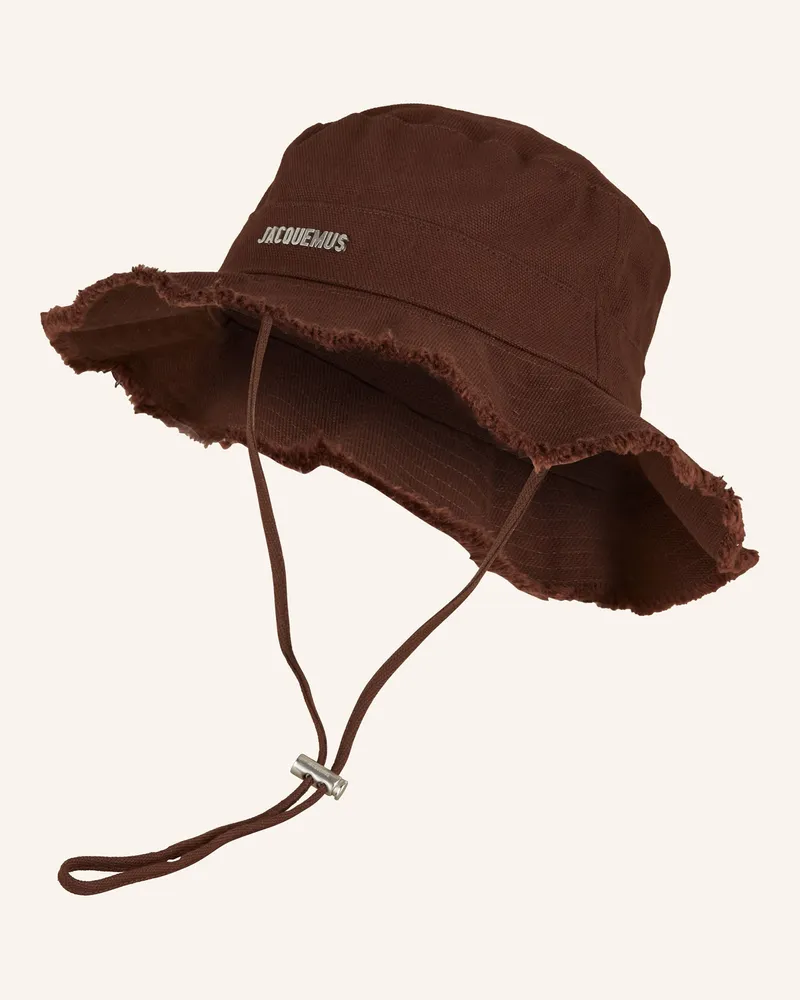 Jacquemus Bucket-Hat LE BOB ARTICHAUT Braun