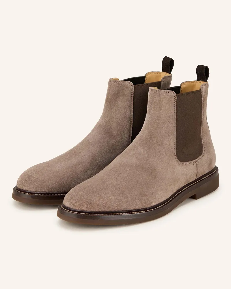 Brunello Cucinelli Chelsea-Boots Taupe