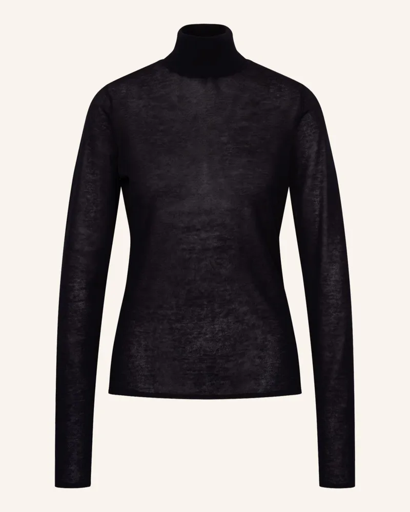 Seidensticker Pullover schwarz Schwarz