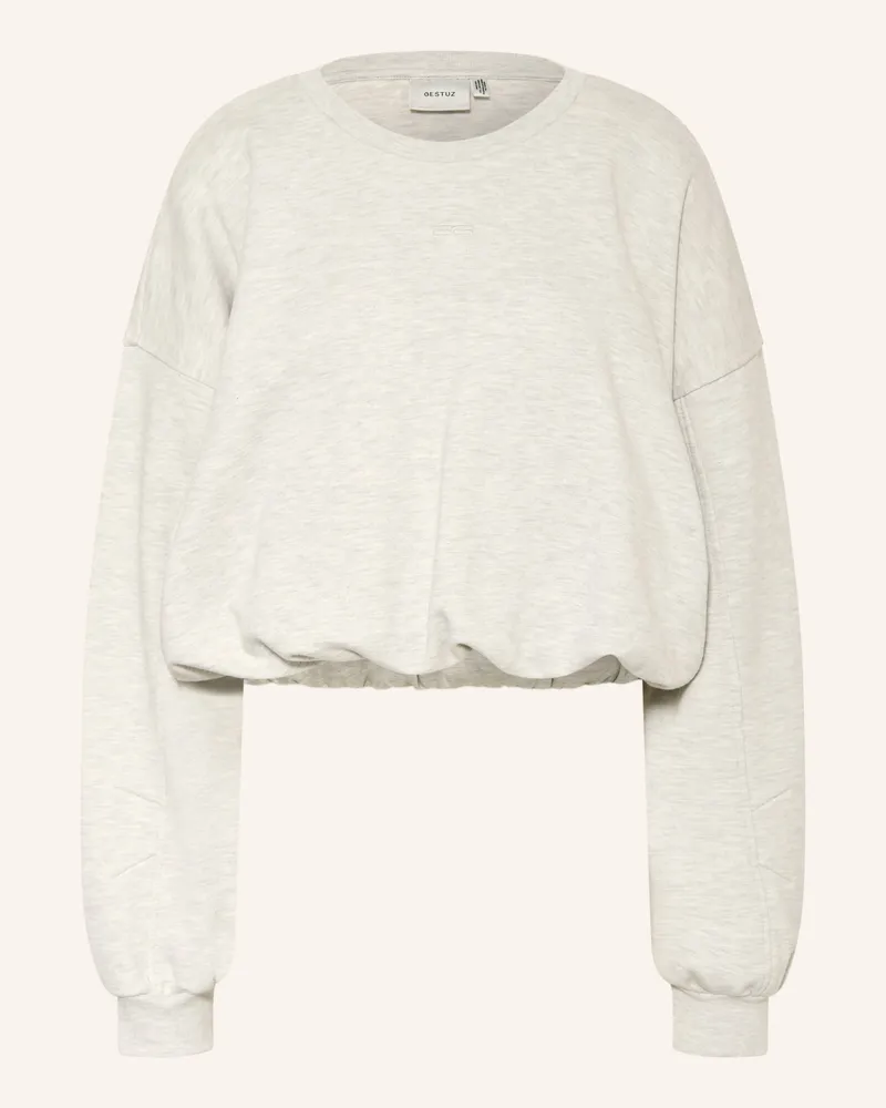 Gestuz Sweatshirt grau Hellgrau