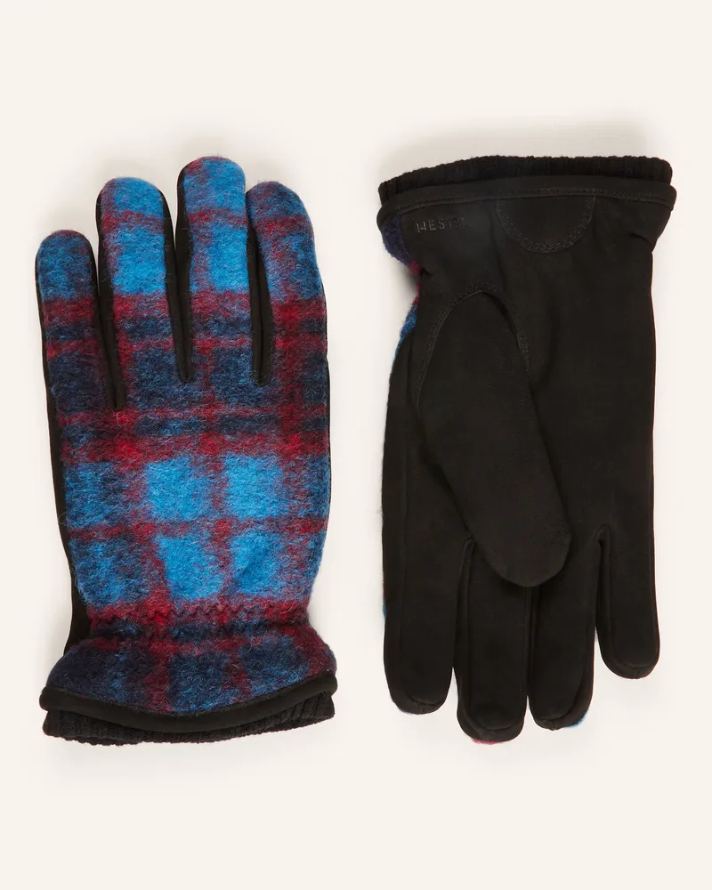 Hestra Multisport-Handschuhe Noah blau Schwarz