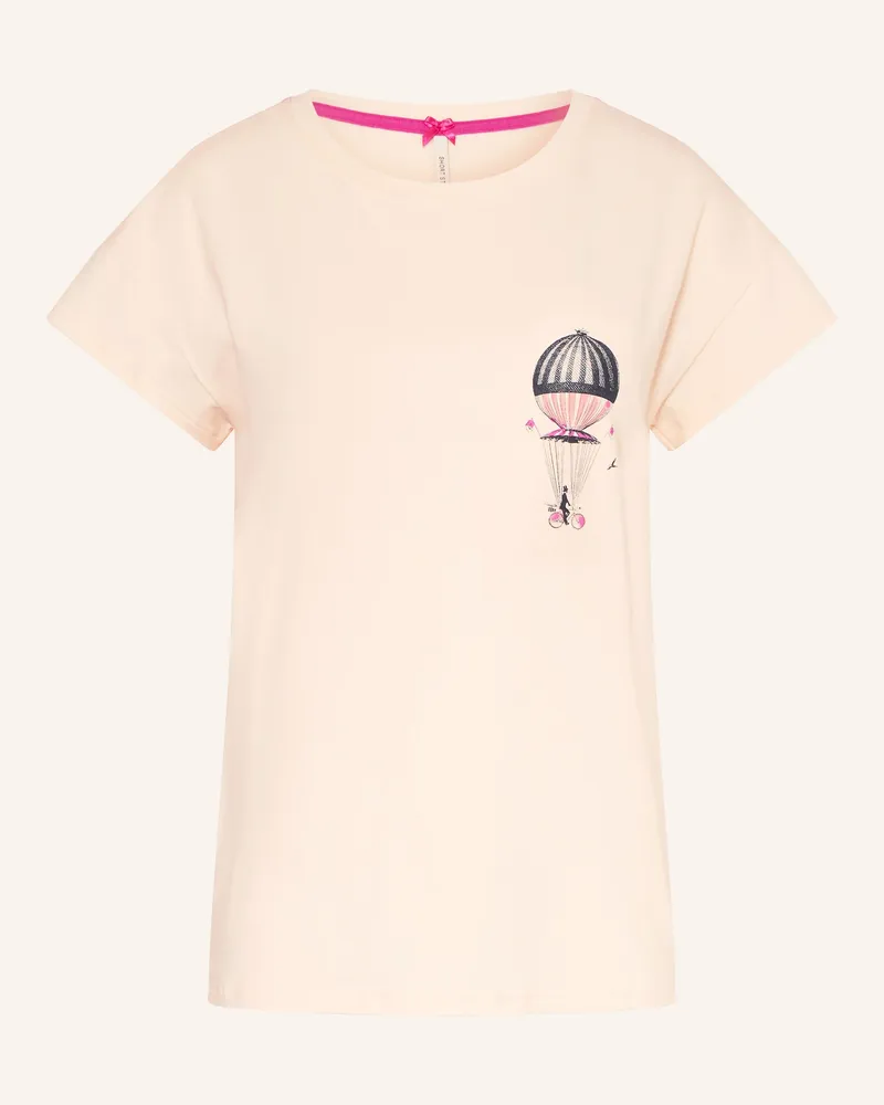 Short Stories Schlafshirt beige Creme