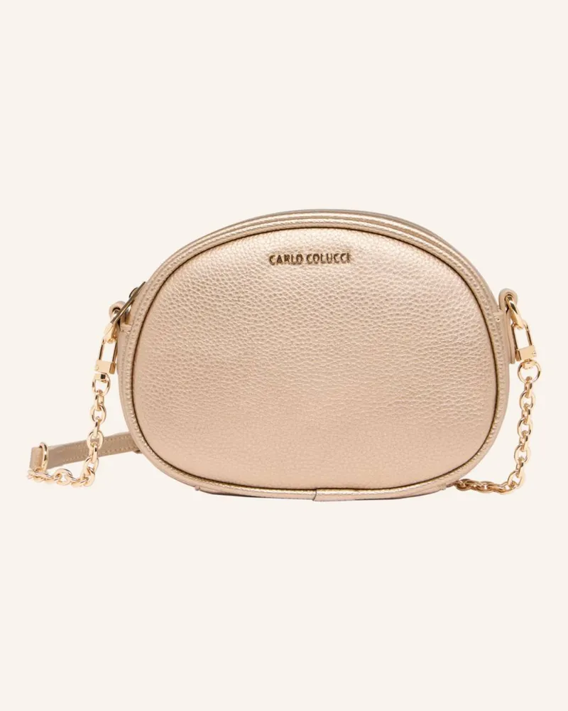 Carlo Colucci Umhängetasche In Metallic Di Muccio braun Braun
