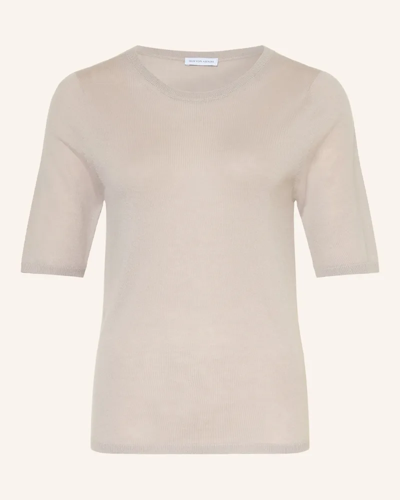 Iris von Arnim Strickshirt Aus Cashmere grau Beige