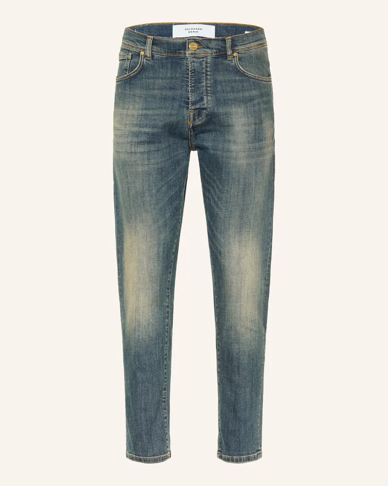 Goldgarn Jeans Rheinau Relaxed Cropped Fit blau 1010