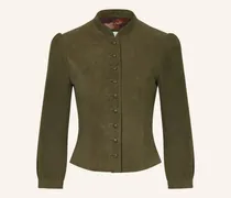 Trachten-Lederjacke DARIA mit 3/4-Arm