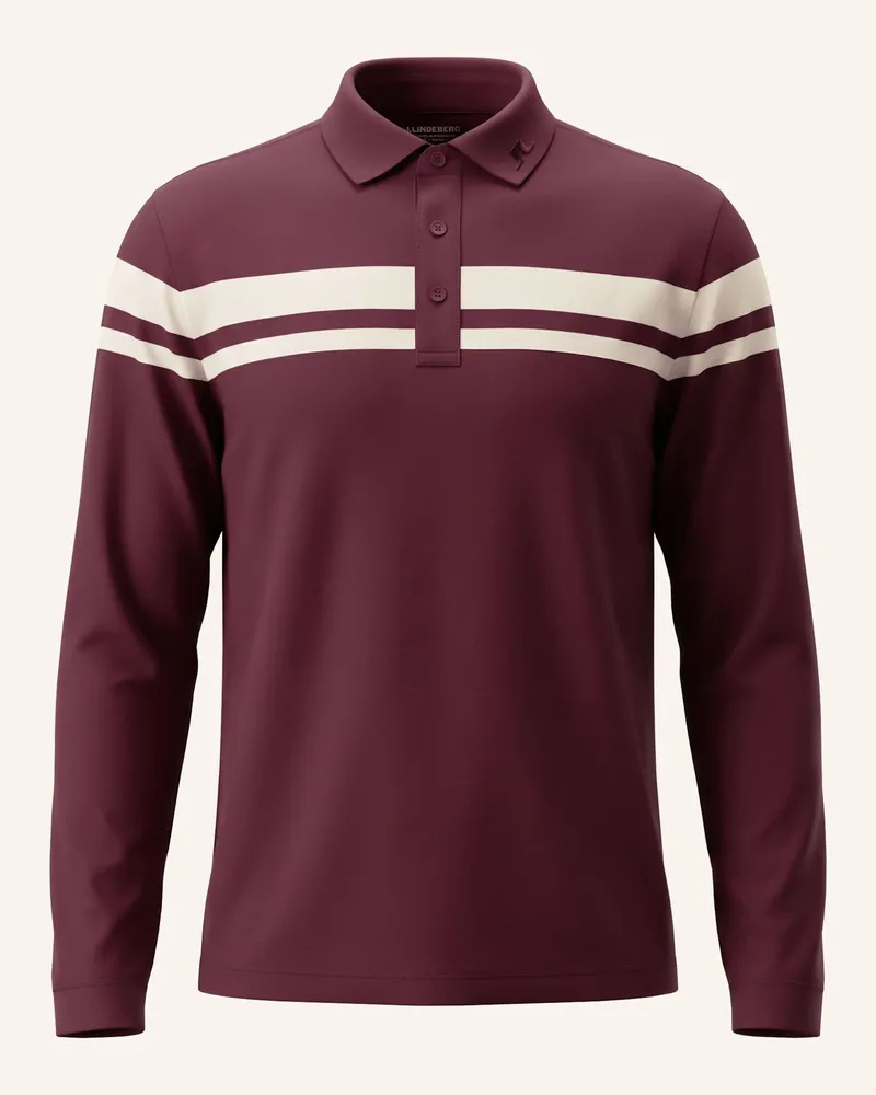 J.Lindeberg Performance‑Polo‑Top rot Rot