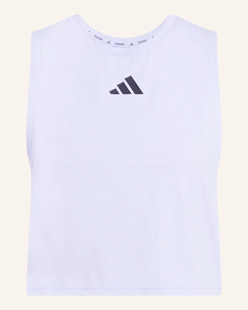 adidas Cropped-Top Power Boxy lila Helllila